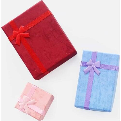 Gift Boxes for ring bracelet necklace Jewelry Package Accessories Birthday Packing No logo suit for dropshipping