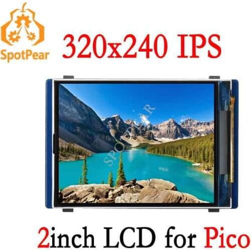 Raspberry Pi Pico 2inch LCD Display Module 2 inch Screen 65K Colors 320×240 SPI
