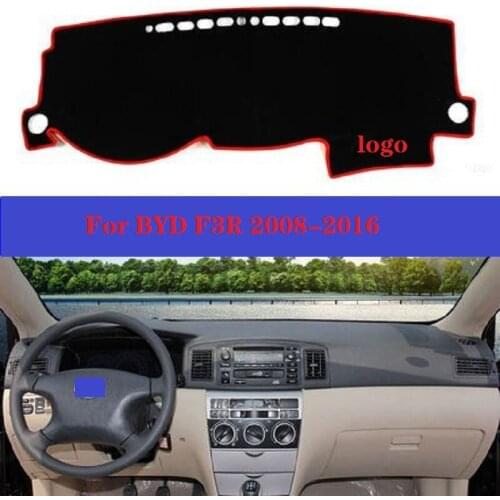 Light-Proof pad Car dashboard light-proof mat central control insulation reflective pad For BYD F3R 2008-2016