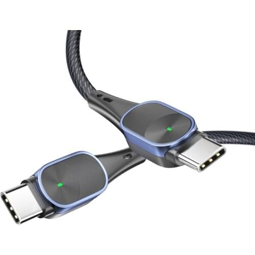 Universal USB-C to Type C Data Cable 60W PD 1/2Meters Data Transfer Cable Cord Used forAll Type-C Plug