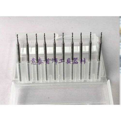 Tungsten Steel Drill Needle Tungsten Steel Punching 2.35 Shank Drilling Needle Jewelry Processing Twist Drill
