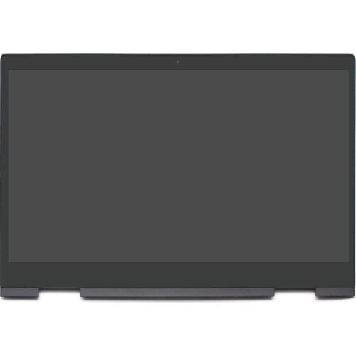 For HP ENVY x360 15-bq107TU 15-bq108TU 15.6" FHD 1080P LED LCD Touch Screen Digitizer Glass Assembly + Frame Replacement