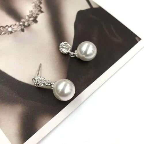 2020 New High-End Earrings Girls Temperament Simple Atmosphere Earrings Earrings Fashion Women Earrings