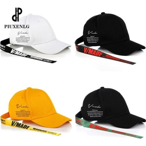 Long Strip Baseball Caps Mens Hat Spring Bones Hats Summer Snapback Chance The Rapper Black Luxury Brand Women Caps Streetwear