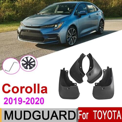 Mudguards For Toyota Corolla Altis E210 Sedan Saloon 2020~2019 Front Rear Mudflap Fender Mud Flaps Guard Splash Flap Accessories