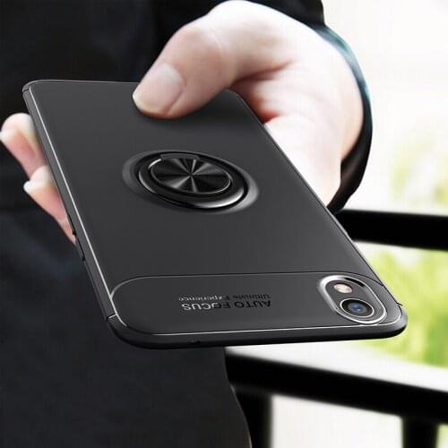 For Xiaomi Redmi 7A Case for Xiaomi Redmi7 360 Degree Ring Finger Holder Car Magnet Phone Case for Xiaomi Redmi 7A Phone Cases