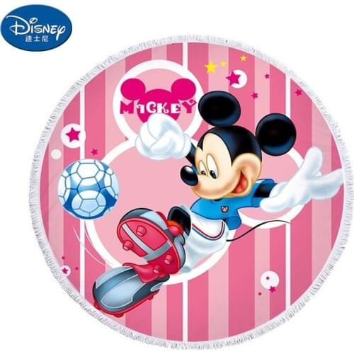 Diseny Mickey Minnie Cute Cartoon Microfiber Beach Towel Sport Blanket Swimming Bath Towel Children Gift Vacation