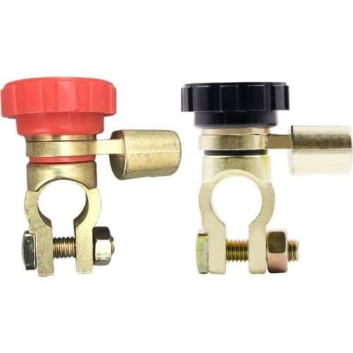 L Shape Battery Terminal Link Switch Quick Cut-off Disconnect For Car Truck Part For 17mm Diameter Pile Head Auto Wholesale