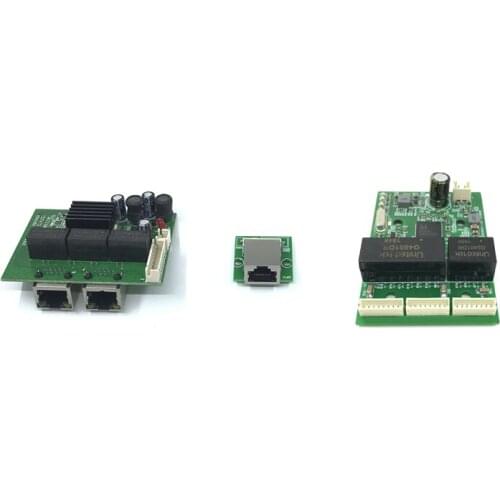 Mini PBCswitch module PBC OEM module mini size3Ports Network Switches Pcb Board mini ethernet switch module 10/100/1000Mbps
