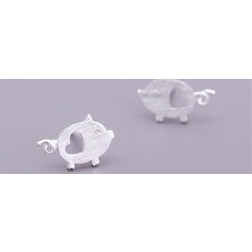 Fashion Prevent Allergy Cute Animals Pig Shape Stud Earrings for Women Earrings Jewelry Accessories Brincos pendientes eh908