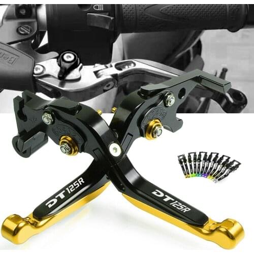 Motorcycle Accessories CNC Brake Clutch Levers Adjustable Folding Extendable For yamaha DT125R