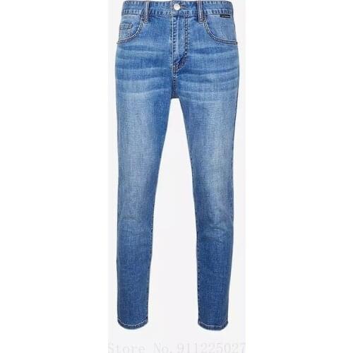 Xiaomi CottonSmith Cool Antibacterial Jeans Cool Functional Fiber Mens Stretch Classic Fashion Casual Business Slim Pants