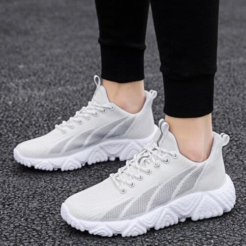 Men Sneakers Breathable Running Shoes yellow Outdoor Sport Fashion Comfortable Casual Couples Gym Mens Shoes Zapatos De Mujer