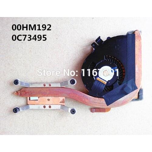 Orginal Laptop Cooling heatsink&fan for Lenovo thinkpad X230S X240 X240S X250 CPU Radiator 00HM192 0C73495 AT0SX002TB0 M-238C-3