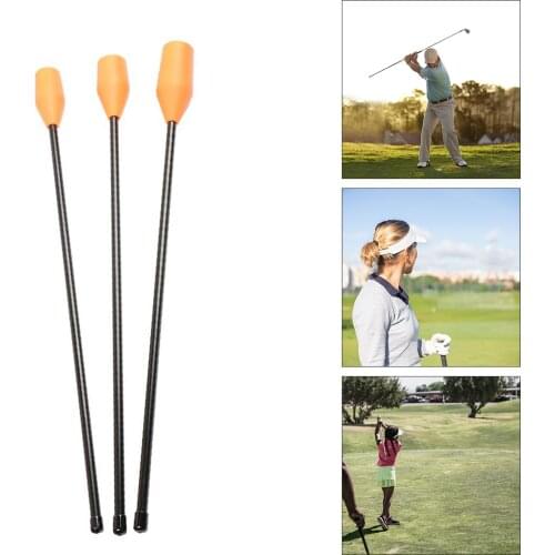 19inch Golf Swing Trainer Indoor Practice Stick Club Strength Golf Training Aid Gesture Correction for Beginners