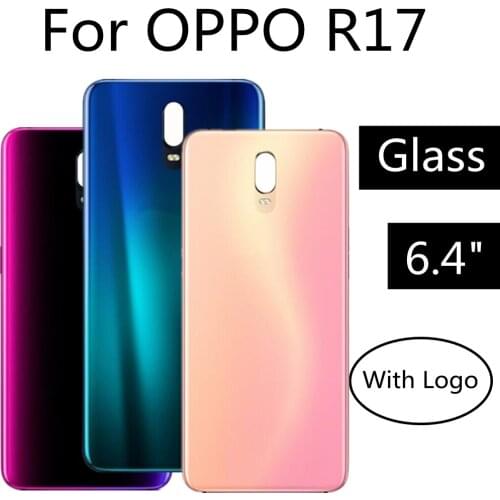 For OPPO R17 Battery Back Rear Cover Door Housing For Oppo R17 Battery Back Cover Replacement