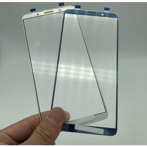 5pcs Front Glass With OCA Film For Huawei Mate 10 Pro Crack Glass Replacement Gold Grown Blue Black Damaged LCD Display Repair