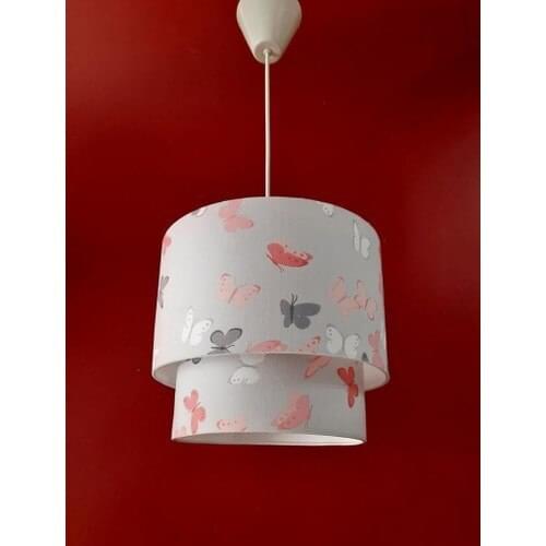 Rüyam Lampshade Two-Layer Children 'S Room Pendant Lamp Chandelier