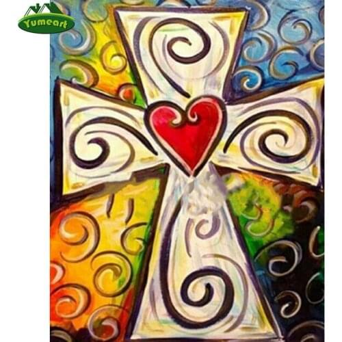 YUMEART 5D DIY Diamond Painting Cross Stitch Full Square Drill "Religious Icons" 3D Embroidery Modern Fashion Home Decoration