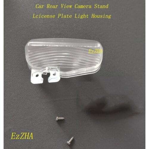 EzZHA Car Rear View Camera Bracket License Plate Lights Housing For Honda Legend 2009-2012/XRV X-RV Vezel 2013-2017