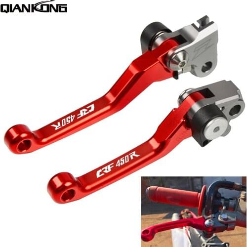 Dirt bike brakes Motorcycle Brake Clutch Levers Handle FOR HONDA CRF450R 2007 2008 2009 2010 2011 2012 2013 2014 2015 2016 2017