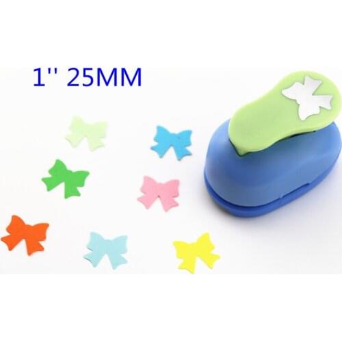 Free ship 1'' Bow paper cutter scrapbooking punches paper punch eva foam punch child diy craft punch scrapbookS293716
