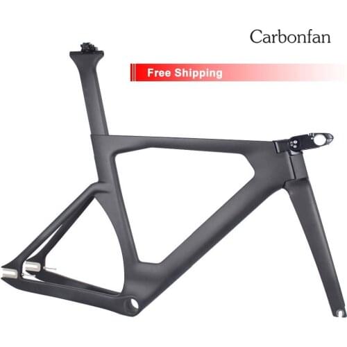 Carbonfan MIRACLE Track bicycle Carbon frame new Carbon Track Frame Track bike frame/fork/seatpost/stem/headset/stem