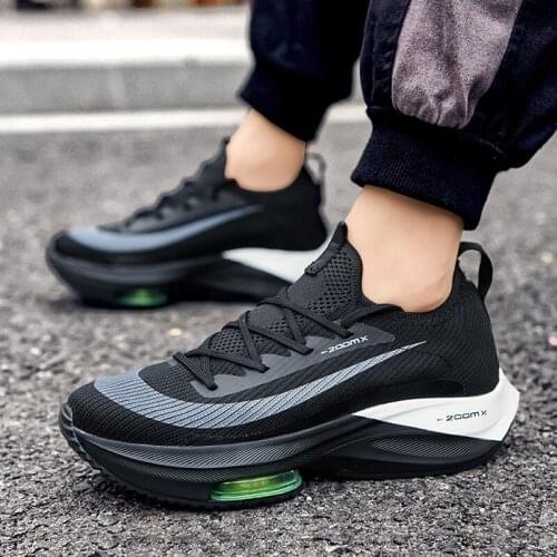 Air Cushion Running Shoes For Men Sneakers Non-Slip Trainer Sport Footwear Thick Bottom Men Casual Shoes
