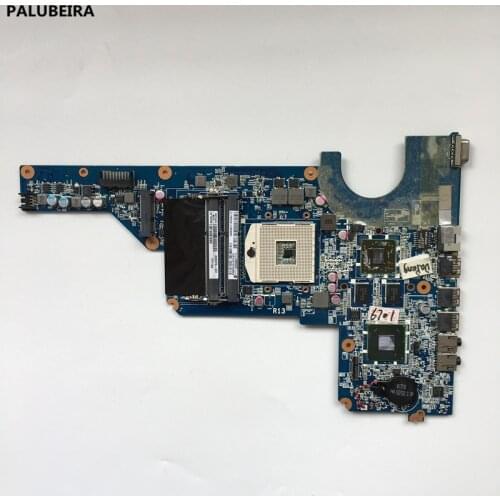 PALUBEIRA DA0R13MB6E0 Laptop Motherboard For HP Pavilion G4 G6 G7 MAIN BOARD 650199-001 HM65 DDR3 HD6470 GPU