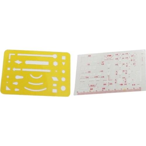 Drawing Compass Drafting Tool Set Ruler Pencil Eraser Math Student School Supply PXPA