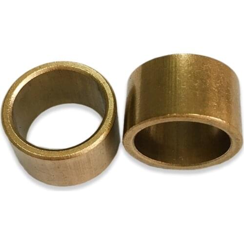 5PCS Inner Diameter 10 12mm Self-Lubricating Bearing Powder Metallurgy Oil Copper Bushing Guide Sleeve Height 3-16mm