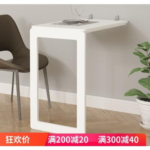 Wall-mounted Table Folding Small Desks Dining Table Rotating Telescopic Invisible Desk dining room Wall Shelf rack