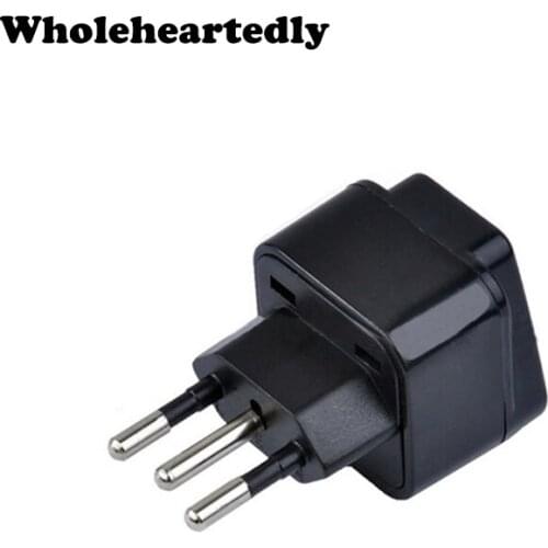 Brand New AC Brazilian Power Plug Wall Charger UK US EU AU to Brazil 3 Pin Travel Adapter Socket Converter For Home Travel Use