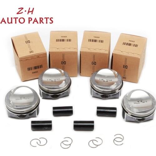 New Oversized 82.51+0.5MM Pistons & Piston Rings Set 06H 107 065BS For Audi A3 A4 A5 TT VW CC Passat B7 Skoda 1.8TFSI CDAA CDAB