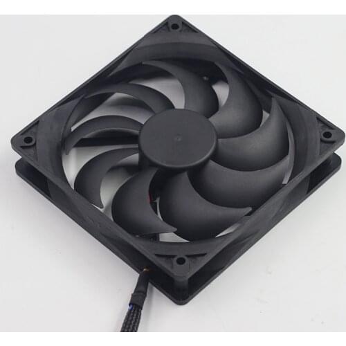 New 120 mm DC 12V 3PIN miner cooling box fan is BTC miner Bitcoin Autiner S7 S9 low noise and powerful server cooler