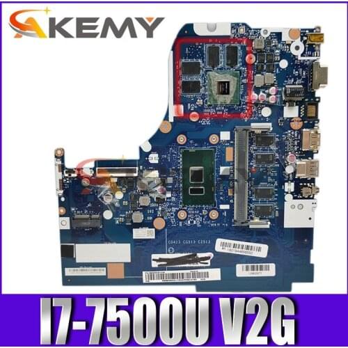 Applicable to 510-15IKB notebook motherboard I7-7500U VGA(2G) number NM-A981 FRU 5B20M31295 5B20M31162 5B20M31158 5B20M31102