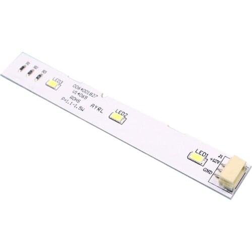 1Pcs Refrigerator LED Lamp Backlight Bar strip For Haier BCD-575WDBI 0064001827 Front-door freezer Fridge Parts Accessories