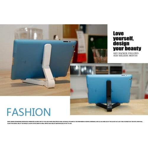 360 Degree Rotating Folding Universal Tablet PC Stand Holder Folding Design Lazy Support For iPad Air Mini 1 2 3 4 For Samsung