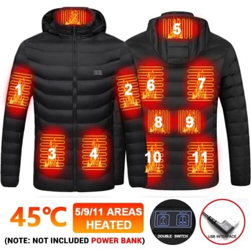 YongheJia Hooded Jackets For Men