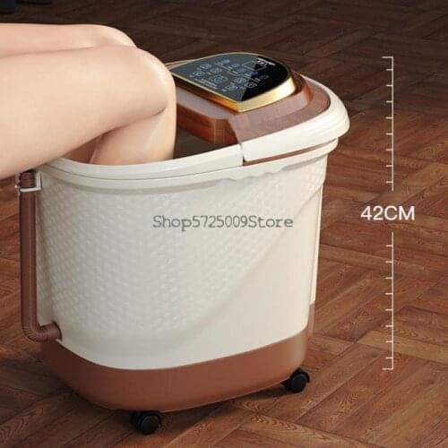 Winter Full Automatic Massage Foot Bath Basin Plate Electric Heating Thermostat Plug-in Foot Bath Bucket Foot Washing