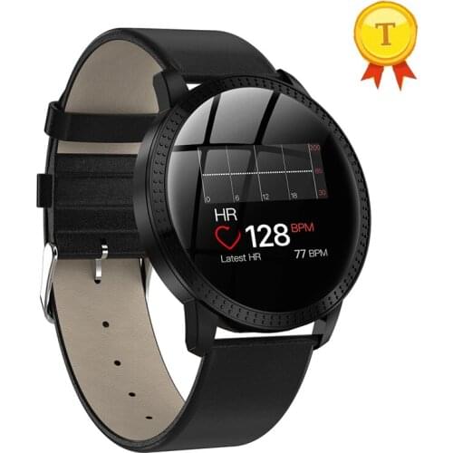 1.22 Inch Smart Watch Waterproof IP67 Blood Pressure heart rate Monitoring big screen Metal Starp Multi Sport Modes SmartWatch