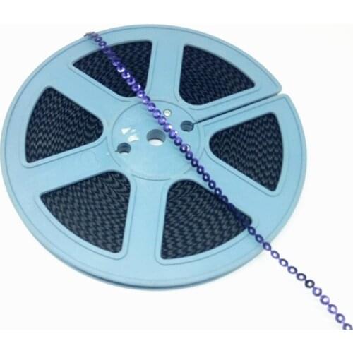 12pcs New fashion 5mm flat glitter sequin reel with length 95meters per reel sequins spangle CD for garment accessories