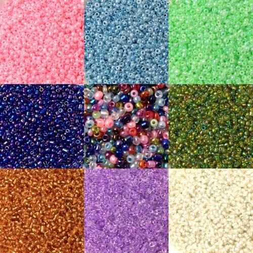 2mm 3mm 4mm Multicolor Czech Glass Seed Spacer Beads ABS Austria Crystal Round For Kids Bracelet Jewelry Making DIY Accessorie