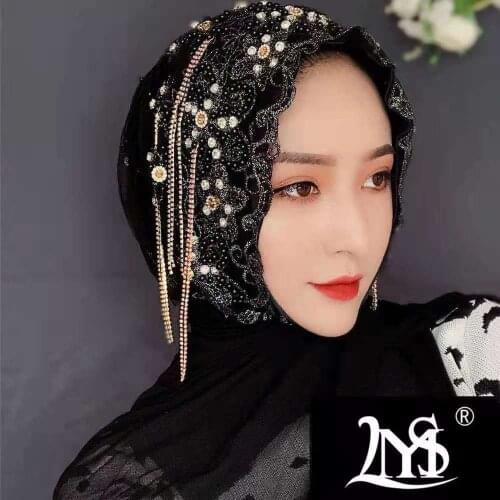 2021 Fashion Hijabs Muslim Islamic Scarf Scarves Woman High End Long Underscarf Moslima Prayer Turbante Instant Shawl Scarves