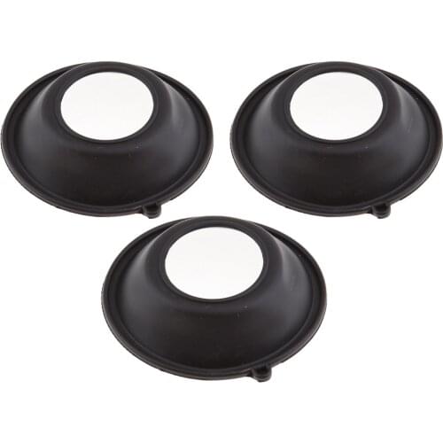 3Pcs Vacuum Piston Diaphragm Fits for Honda VLX 400 Steed 400 CB750 CBX250 Keihin CV Carburetors