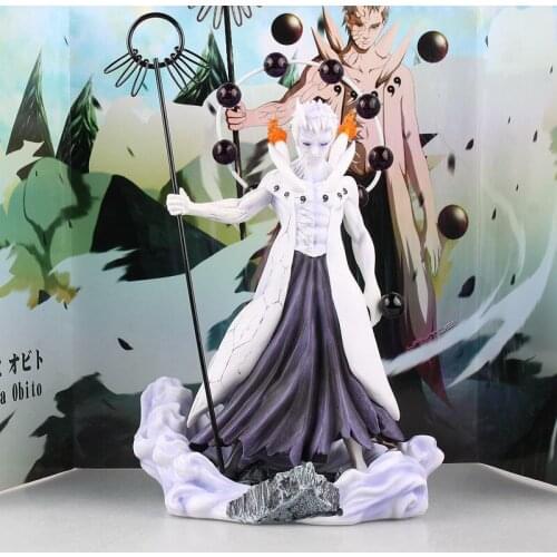 Na Shippuden Uchiha Obito Anime Action Figure PVC Collectible Toys Gift Model Doll 26.5cm