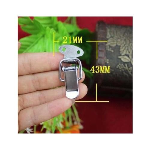 Antique antique vintage style Decorate Jewelry Gift Wooden Box Hasp wooden hasp lock A5