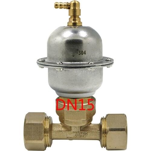 Heating automatic exhaust valve bleeder valve 304 stainless steel exhaust valve Three-way valve DN15-DN25