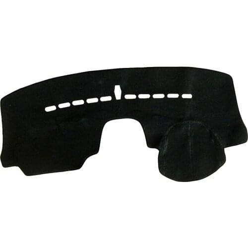 Black Polyester Car Dashboard Mat Dash Sun Cover Pad Carpet Fit for Chevrolet Sonic Aveo 2012 2013 2014 2015 2016