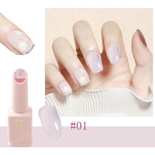 36Colors French Jade Jelly Nail Polish Gel Removable Nail Jelly Naked Powder Soak Off UV LED Semi Permanent Nails Gels Kit TSLM1
